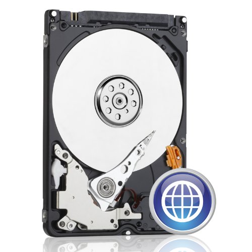 Western Digital HD/ 500GB interne Festplatte(2,5 Zoll), 5400 rpm, 8MB Cache, SATA) blau von Western Digital