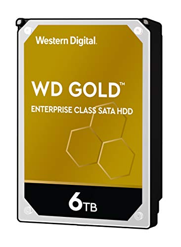 Western Digital HDD Gold 6TB SATA 256MB 8,9 cm (3,5 Zoll) von Western Digital
