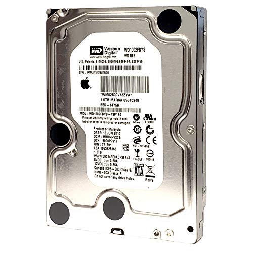 Western Digital RE3 WD1002FBYS Enterprise HDD, 1 TB, 7200 U/min, 8,9 cm (3,5 Zoll) von Western Digital