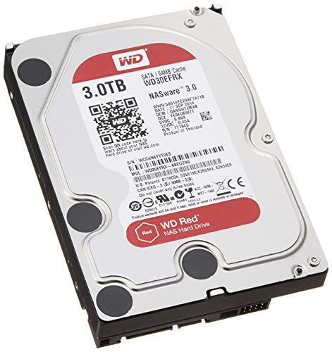 Western Digital RED 3TB SATA 6Gb/s 3000GB 8,89cm 3.5Zoll 0,6W 4,4W 4,4W 4,4W von Western Digital