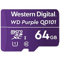 Western Digital Speicherkarte Purple SC QD101 microSDXC 64 GB von Western Digital