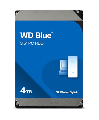 WESTERN DIGITAL WD Blue 4To SATA 3.5p PC 6 Gb/s HDD von Western Digital