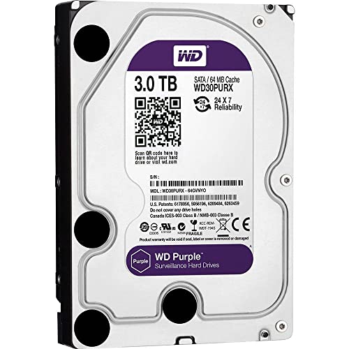 Western Digital WD30PURX 3000GB 3.5 Serial ATA Purple von Western Digital