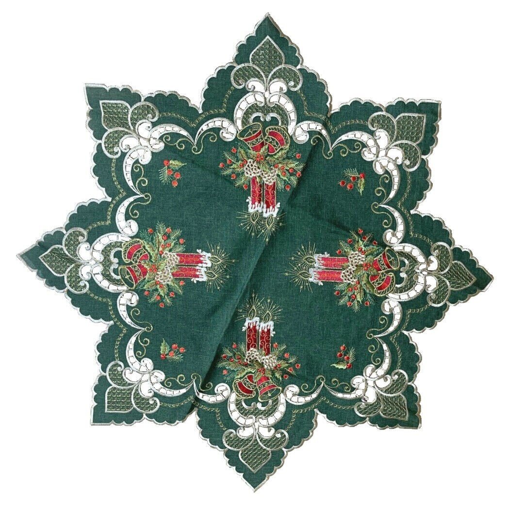 Westernlifestyle Mitteldecke Grün / Gold Mitteldecke Stern von Westernlifestyle