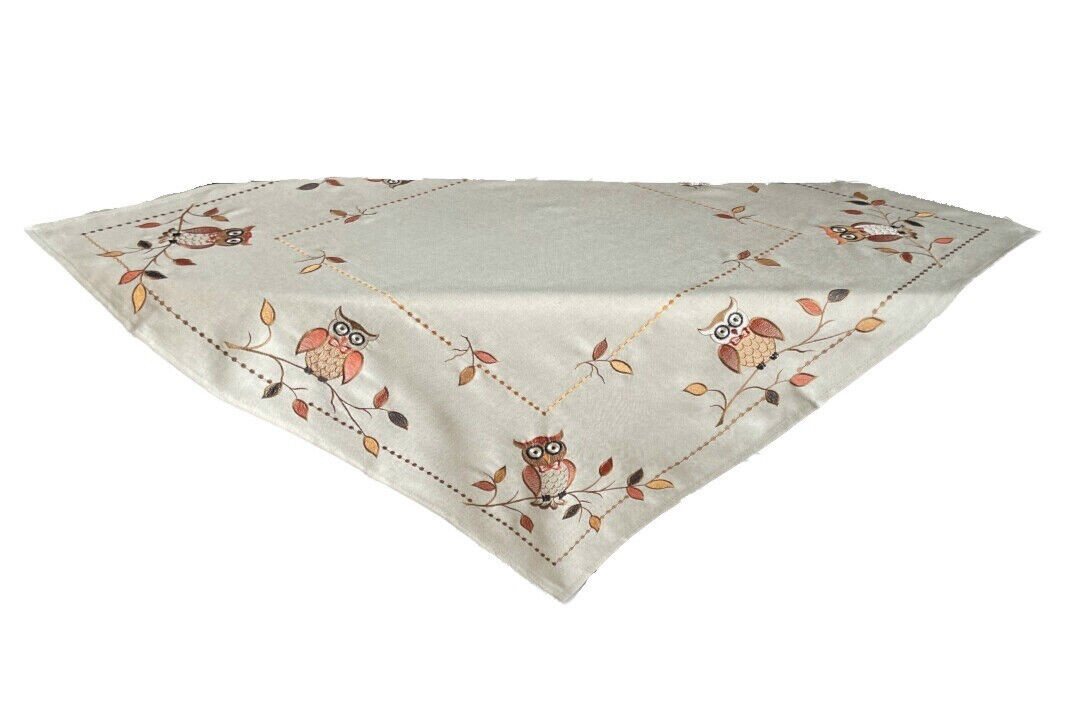 Westernlifestyle Mitteldecke Niedliche Eulen Mitteldecke beige Westernlifestyle Mitteldecke Niedliche Eulen Mitteldecke beige von Westernlifestyle