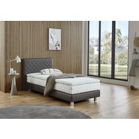 Westfalia Schlafkomfort Boxbett "Kyoto" Kunstleder,Bonnell-,Kaltschaum-&Taschenferderkern wählbar in H2,H3,H4 von Westfalia Schlafkomfort