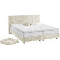 Westfalia Schlafkomfort Boxbett "Nara" aus Fellimitat, wahlweise in H2, H3 & H4 erhältlich von Westfalia Schlafkomfort