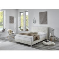 Westfalia Schlafkomfort Boxbett "Nara" aus Fellimitat, wahlweise in H2, H3 & H4 erhältlich von Westfalia Schlafkomfort