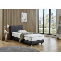 Westfalia Schlafkomfort Boxbett "Kyoto" Kunstleder,Bonnell-,Kaltschaum-&Taschenferderkern wählbar in H2,H3,H4 von Westfalia Schlafkomfort