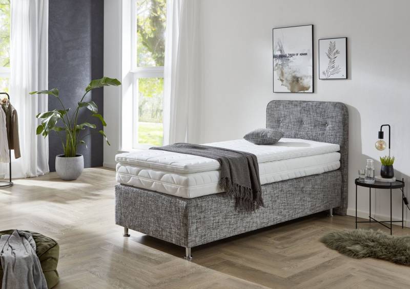 Westfalia Schlafkomfort Boxspringbett Sapporo, Inkl. Zierkissen, wählbar in H2, H3 & H4 Westfalia Schlafkomfort Boxspringbett Sapporo, Inkl. Zierkissen, wählbar in H2, H3 & H4 von Westfalia Schlafkomfort