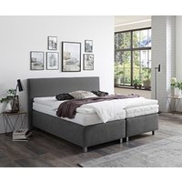 Westfalia Schlafkomfort Boxspringbett "Florenz in den Breiten 160x200, 180x200cm & 200x200cm" Verchromte Metallfüße, die die Kopfteilform aufgreifen Westfalia Schlafkomfort Boxspringbett "Florenz in den Breiten 160x200, 180x200cm & 200x200cm" Verchromte Metallfüße, die die Kopfteilform aufgreifen von Westfalia Schlafkomfort