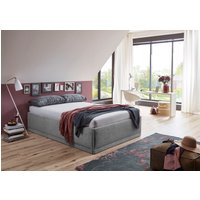 Westfalia Schlafkomfort Polsterbett "Texel", Standardhöhe mit Zierkissen, Bettkasten bei Ausführung mit Matratze von Westfalia Schlafkomfort