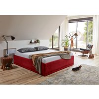 Westfalia Schlafkomfort Polsterbett "Texel", Standardhöhe mit Zierkissen, Bettkasten bei Ausführung mit Matratze von Westfalia Schlafkomfort