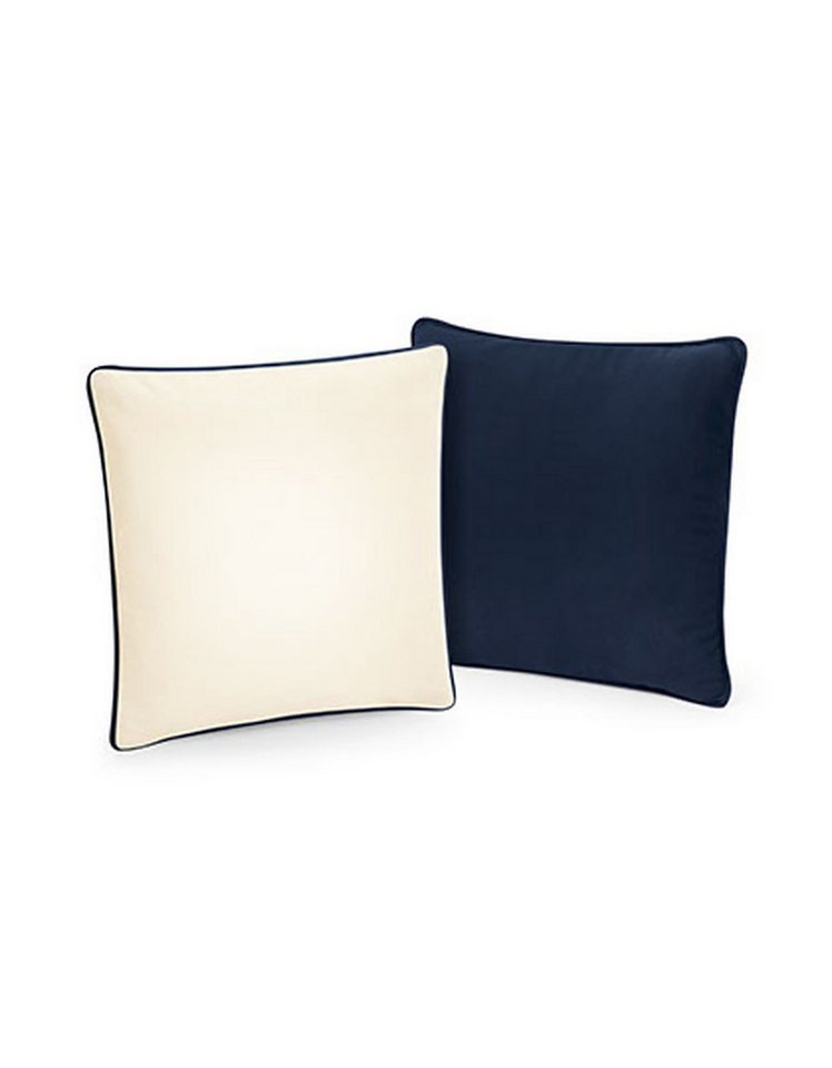 Westford Mill Handtücher Fairtrade Cotton Piped Cushion Cover Westford Mill Handtücher Fairtrade Cotton Piped Cushion Cover von Westford Mill