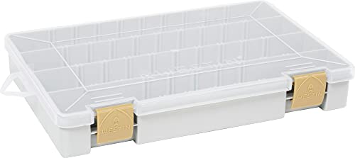 Westin W3 Tackle Box 27,5x18,5x4,5cm - Angelbox für Kunstköder, Köderbox zum Spinnfischen, Tacklebox, Kunstköderbox von Westin