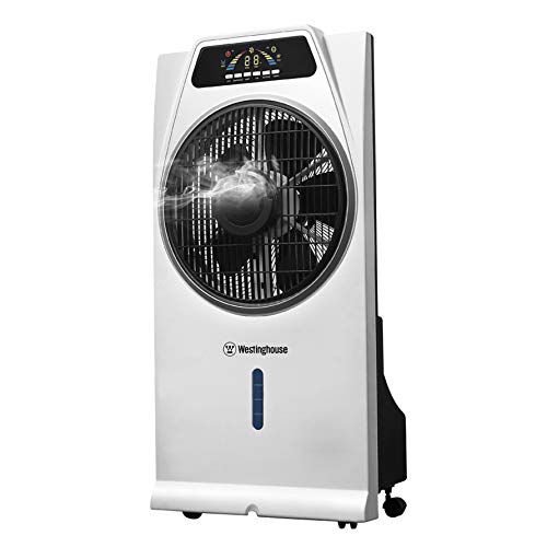 Westinghouse Lighting 7202440 weißer, 72024 Cascata 81 cm, tragbarer Ventilator mit Zerstäuberfunktion, 53 W, 230 V, 43, 5, weiß Westinghouse Lighting 7202440 weißer, 72024 Cascata 81 cm, tragbarer Ventilator mit Zerstäuberfunktion, 53 W, 230 V, 43, 5, weiß von Westinghouse