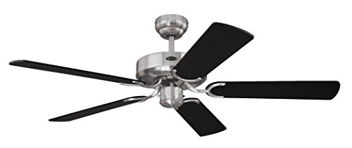 78370 Cyclone 132 cm, Deckenventilator, gebürsteter Stahl 78370 Cyclone 132 cm, Deckenventilator, gebürsteter Stahl von Westinghouse