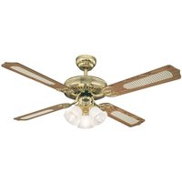 [GEBRAUCHT] Westinghouse Monarch Trio Ventilator Deckenventilator Lampe Leuchte Spot Licht B-Ware von Westinghouse