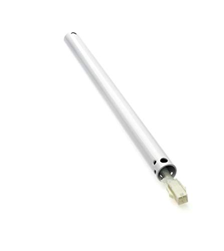Westinghouse Lighting 7887640 Verlängerungstange Metall, weiß, 30.5 x 2.18 x 2.18 cm von Westinghouse