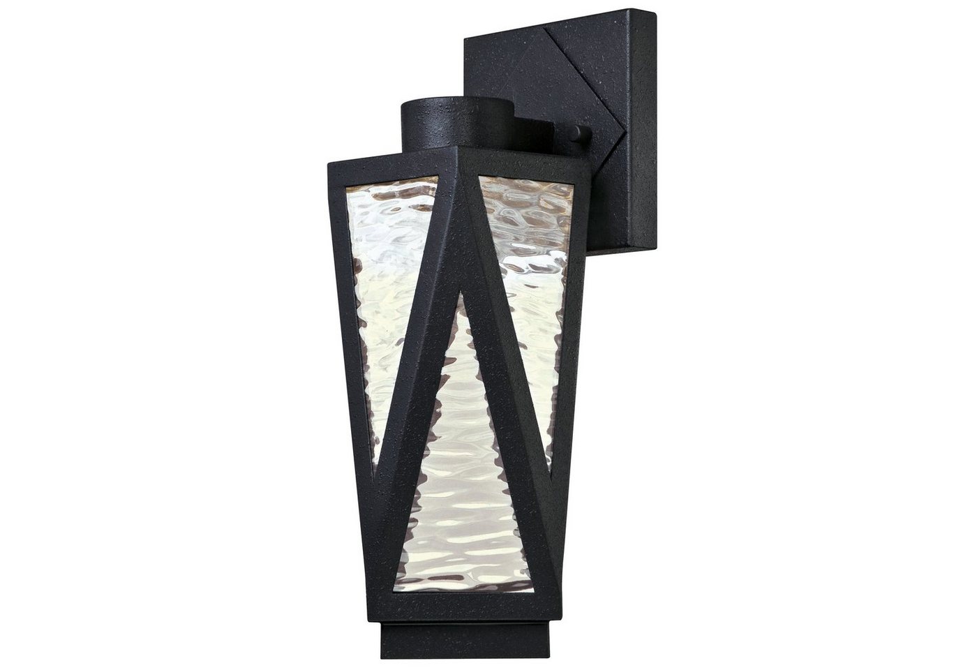 Westinghouse LED Außen-Wandleuchte Zion, fest verbaut, warmweiß, dimmbar von Westinghouse