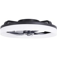 Deckenventilator 20 w (ø x h) 500 mm x 165 mm Schwarz Timer, mit Fernbedienung, mit b - Westinghouse von Westinghouse