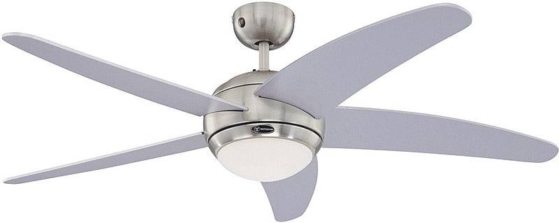 Westinghouse Deckenventilator Ventilator Bendan Mit Beleuchtung 132cm Silber449 B-Ware von Westinghouse