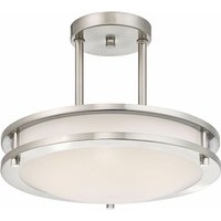 Dimmbare led Deckenleuchte Lauderdale 30 cm Nickel Dimmbare led Deckenleuchte Lauderdale 30 cm Nickel von Westinghouse