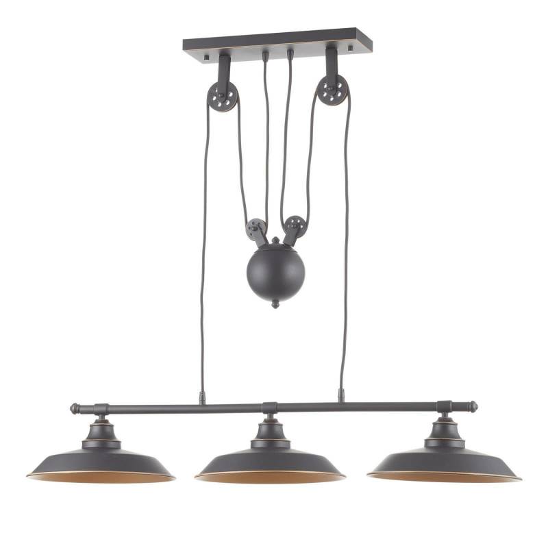Westinghouse Hängeleuchte Iron Hill Hängeleuchte Lampe Leuchte 3fl. E27 Schw680 B-Ware von Westinghouse