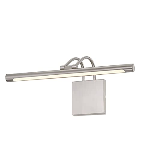 Westinghouse Lighting 75015 43 cm große, festverdrahtete, einstellbare und dimmbare 15 Watt LED-Bilderleuchte von Westinghouse Lighting, Ausführung in gebürstetem Nickel, 3000 K von Westinghouse