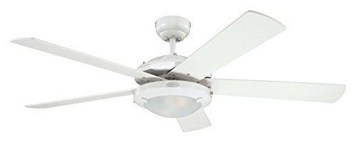 Westinghouse Lighting Deckenventilator Comet weiss 7801740 132 cm Durchmesser Westinghouse Lighting Deckenventilator Comet weiss 7801740 132 cm Durchmesser von Westinghouse