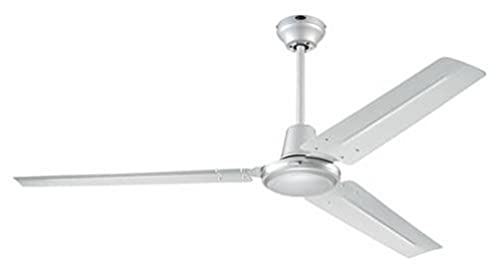 142 cm Deckenventilator Industrial 72501 mit drei Flügeln in silberfarbener Ausführung 142 cm Deckenventilator Industrial 72501 mit drei Flügeln in silberfarbener Ausführung von Westinghouse