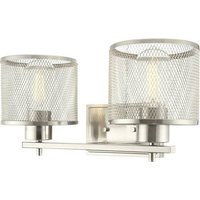 Westinghouse Morrison 63277 Wandleuchte E27 Nickel (gebürstet) von Westinghouse