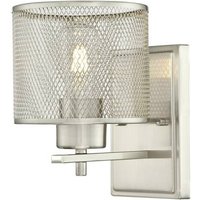 Westinghouse Morrison 63278 Wandleuchte E27 Nickel (gebürstet) von Westinghouse