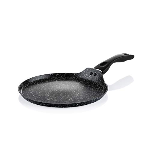 Westinghouse Pfannkuchenpfanne Induktion - 28cm Crepes Pfanne - Pancake Pfanne - Schwarze Marmor von Westinghouse