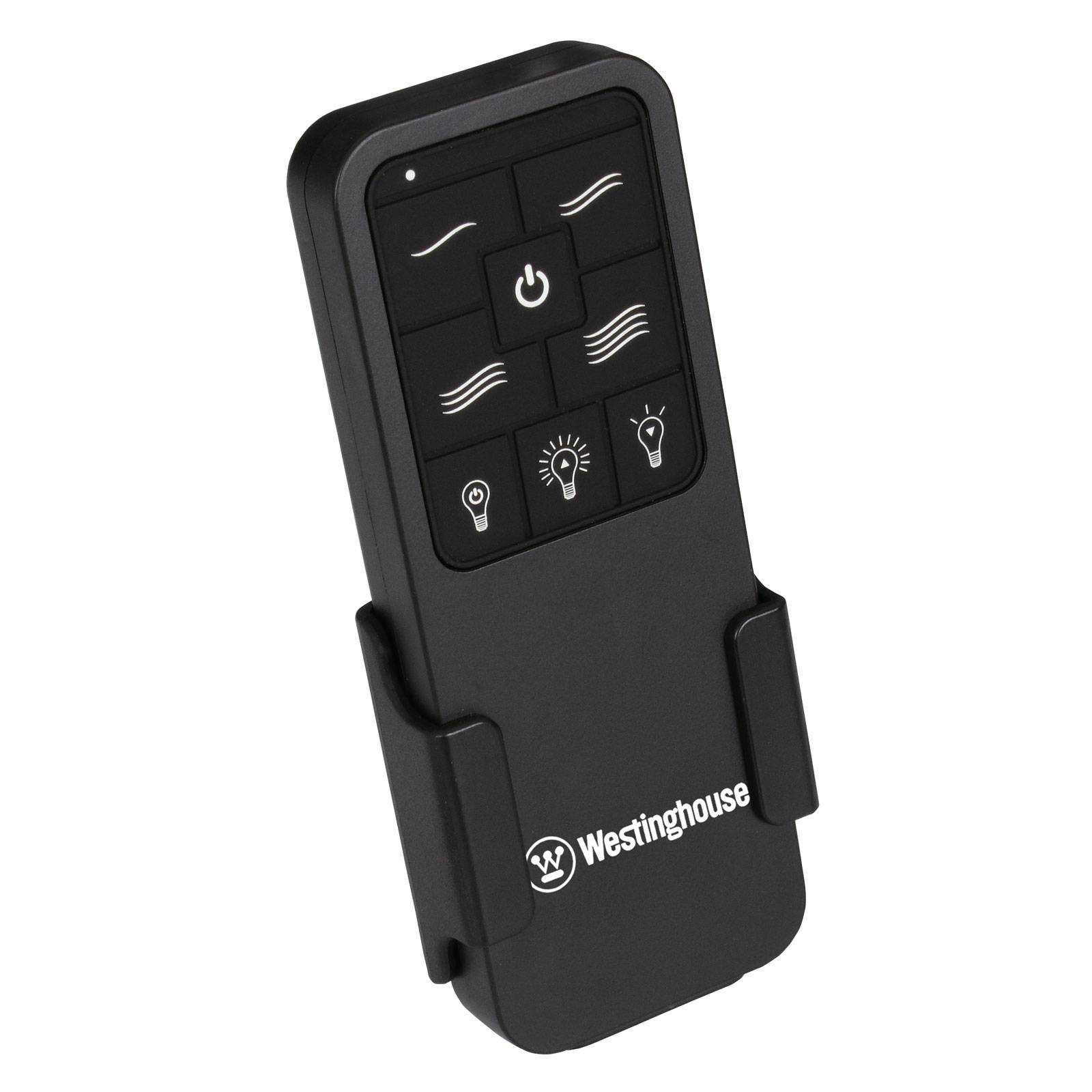 Westinghouse Remote, Ventilatoren + Licht, schwarz von Westinghouse