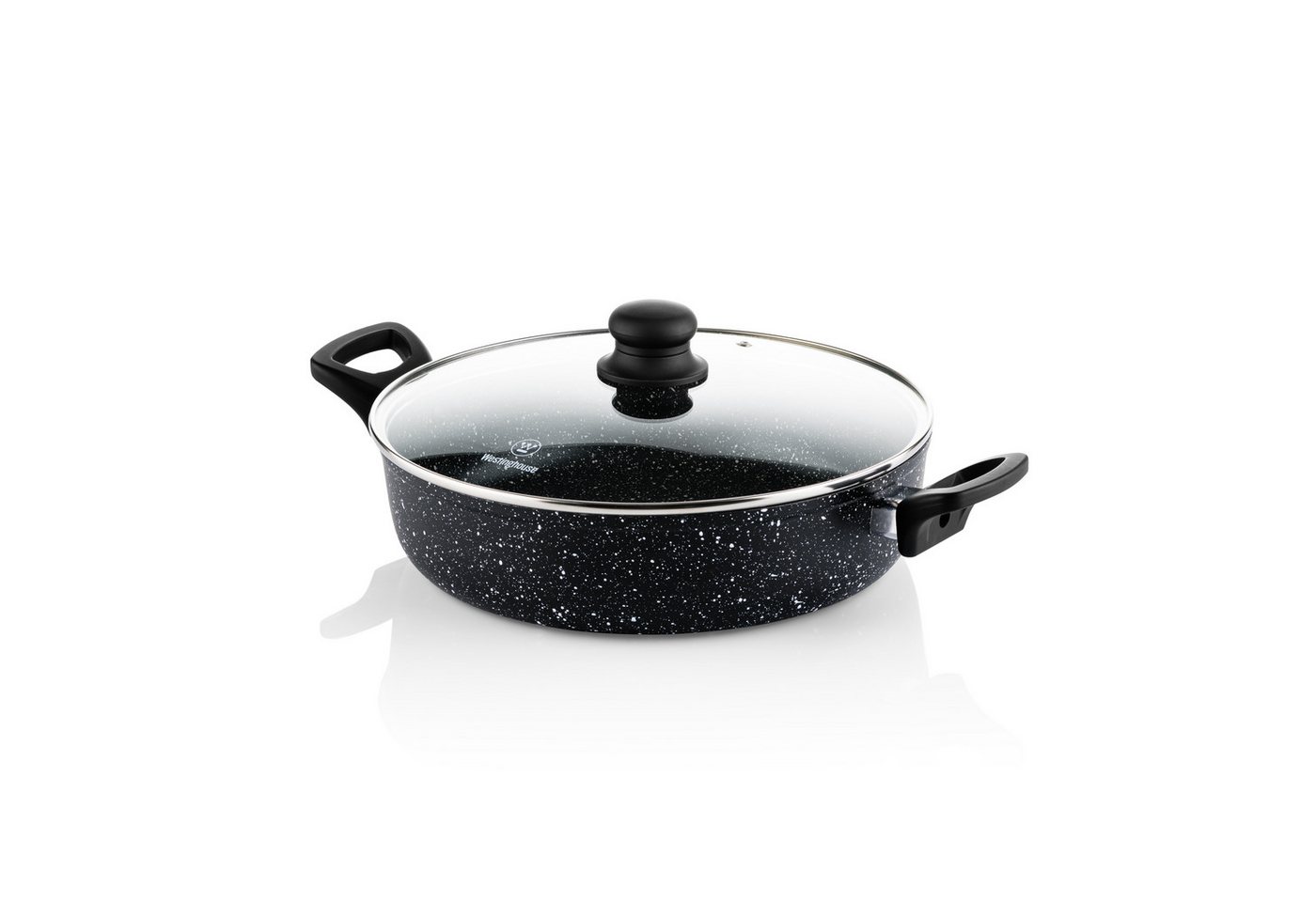 Westinghouse Schmorpfanne Black Marble, Aluminium, Induktionsgeeignet von Westinghouse