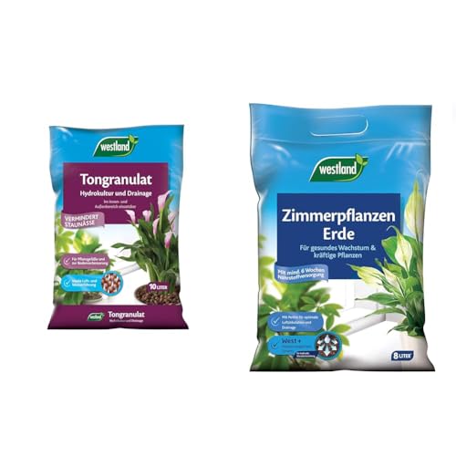 Westland Tongranulat, 10 l – Pflanzgranulat ideal für Hydrokultur & Zimmerpflanzen Erde, 8 l – Erde mit Tongranulat Westland Tongranulat, 10 l – Pflanzgranulat ideal für Hydrokultur & Zimmerpflanzen Erde, 8 l – Erde mit Tongranulat von Westland