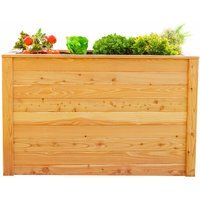 Lärchenholz Hochbeet Klassik 130 Natur 130x65x84 cm - Westmann von Westmann