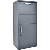 Stahl Paketbox Pepe Anthrazit 50x39x114 cm - Westmann Stahl Paketbox Pepe Anthrazit 50x39x114 cm - Westmann von Westmann