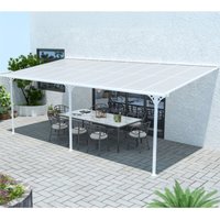 Terrassenüberdachung 'Bruce 617', weiß, 300 x 617 x 270 cm (l x b x h) - Westmann von Westmann