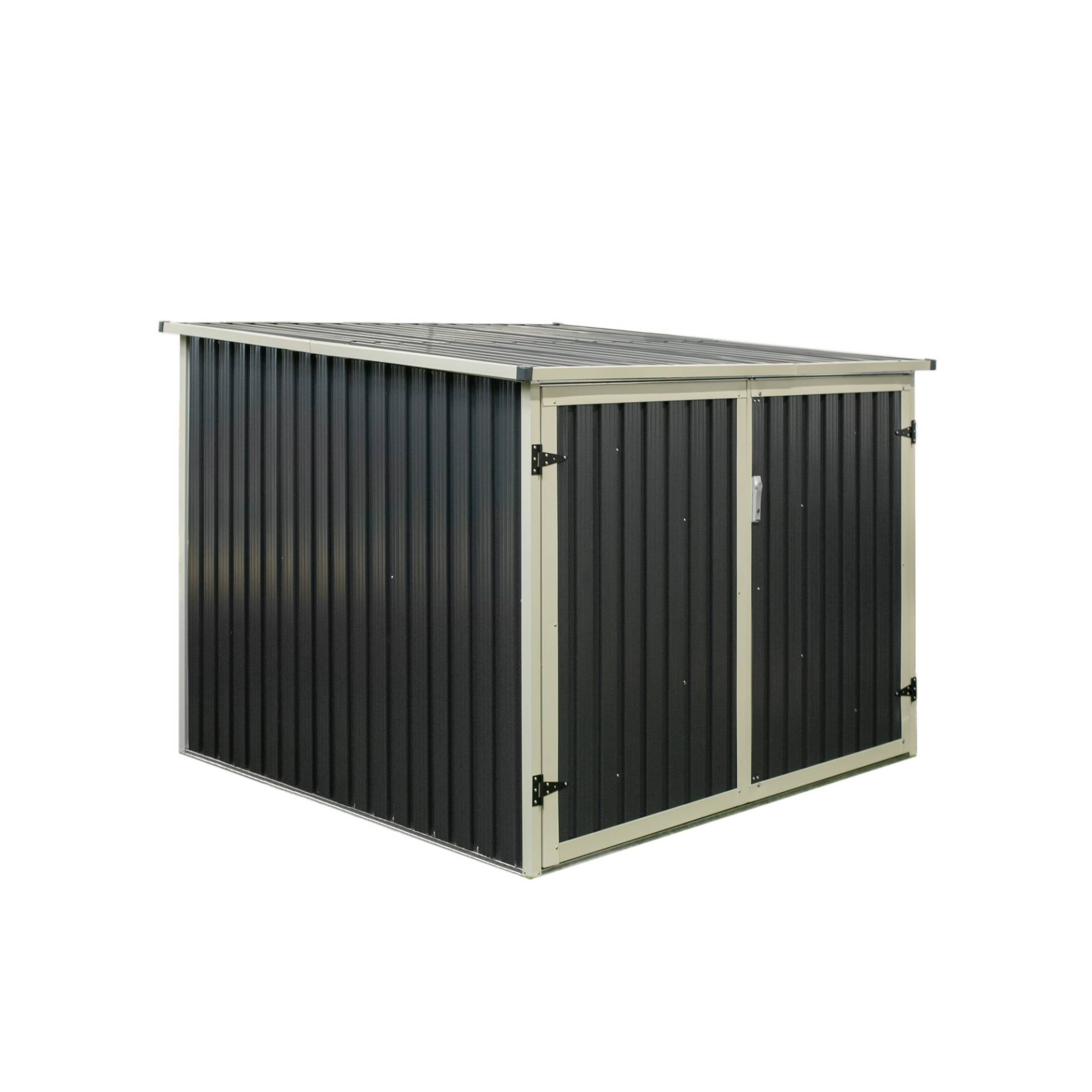 Westmann Fahrradgarage anthrazit Metall 200 x 203 x 158 cm Westmann Fahrradgarage anthrazit Metall 200 x 203 x 158 cm von Westmann