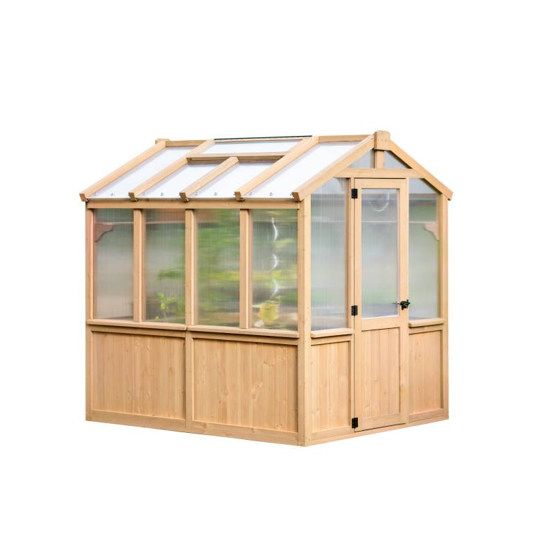 Westmann Gewächshaus 'Paul' 204 x 238 cm mit 6 mm naturfarben von Westmann