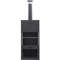 Westmann Grill-und Gartenkamin schwarz Metall B/H/L: ca. 70x229x41 cm Westmann Grill-und Gartenkamin schwarz Metall B/H/L: ca. 70x229x41 cm von Westmann