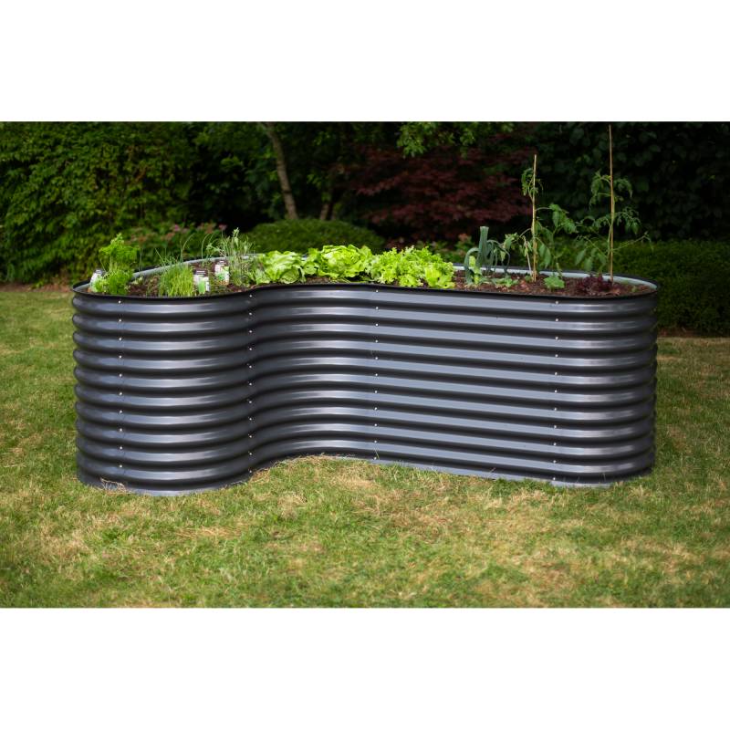 Westmann Hochbeet 'Grow Faster' anthrazit 160 x 82 x 240 cm von Westmann