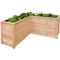 Westmann Hochbeet Klassik L natur Holz B/H/L: ca. 170x84x1705 cm von Westmann