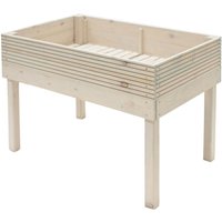 Westmann - Holz Hochbeet Frieda Grau 119x75x79 cm von Westmann