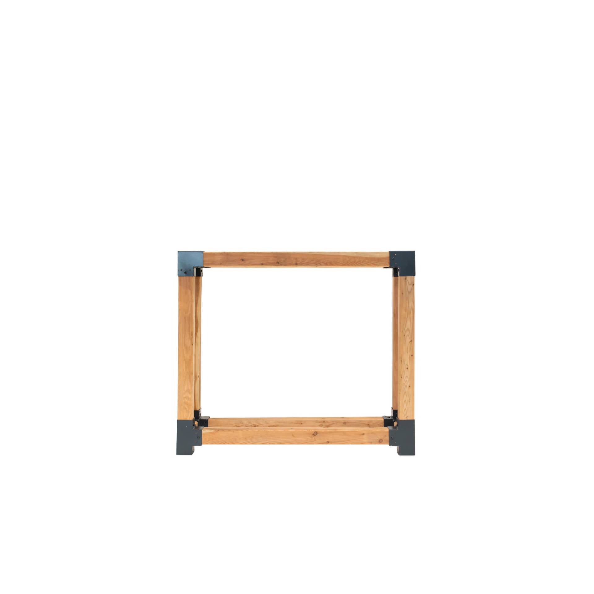 Westmann Kaminholzregal 'Michel L' naturfarben 138 x 120 x 40 cm von Westmann