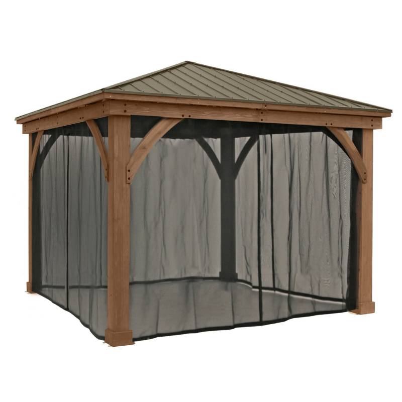 Westmann Moskitonetz Mesh für Pavillon 'Devon 1212' schwarz von Westmann