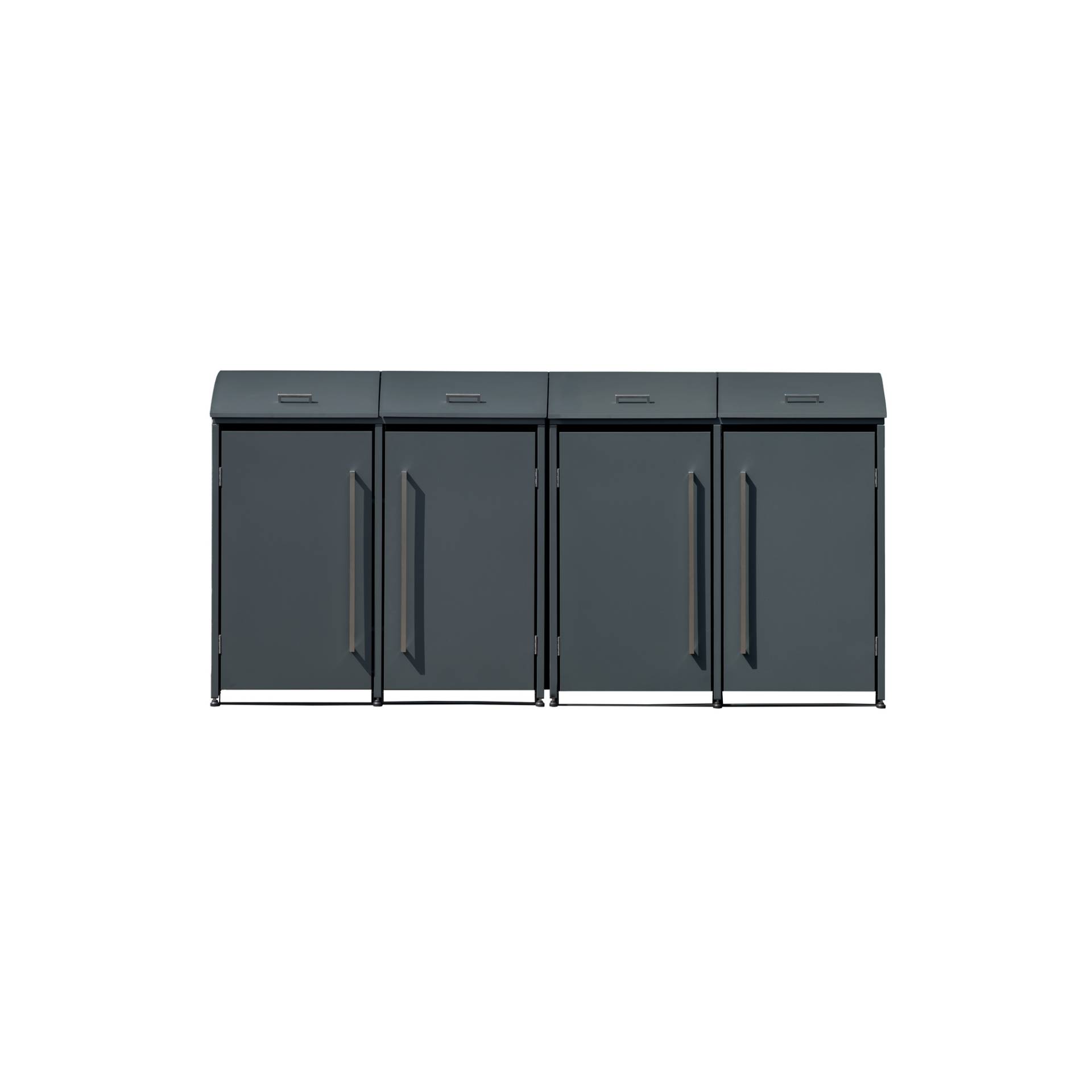 Westmann Mülltonnenbox 'Moderna 4' anthrazit 83 x 278 x 135 cm Westmann Mülltonnenbox 'Moderna 4' anthrazit 83 x 278 x 135 cm von Westmann