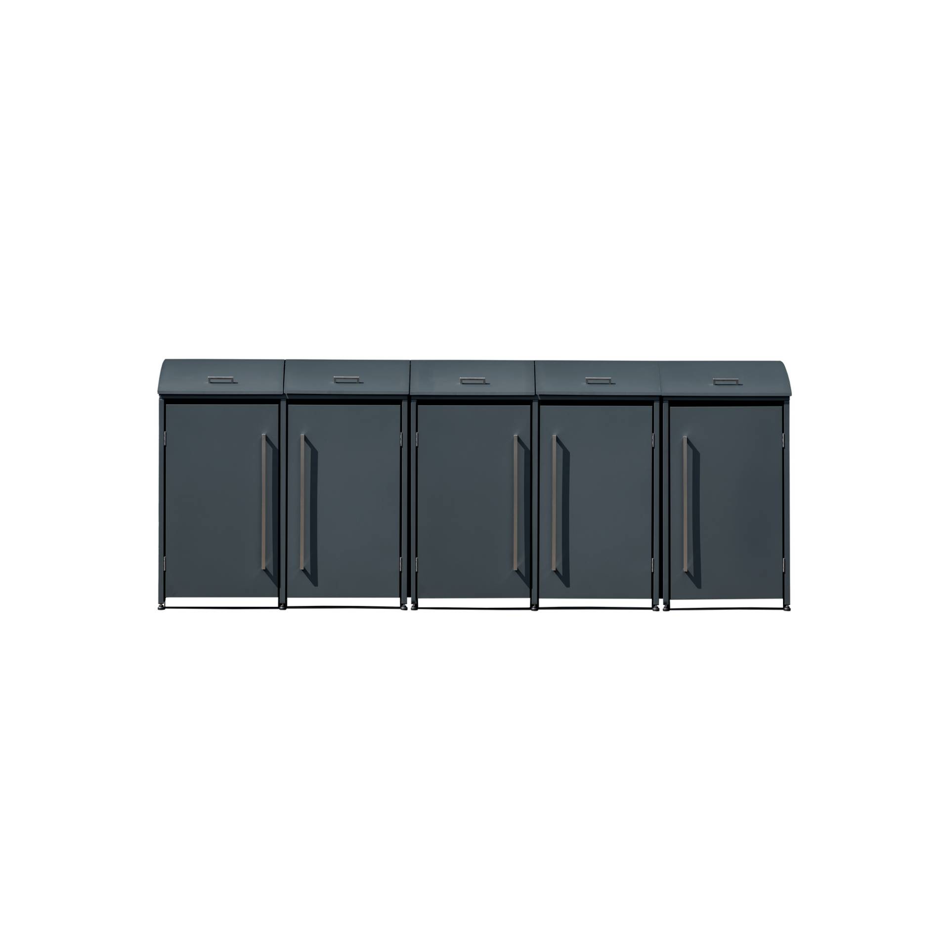 Westmann Mülltonnenbox 'Moderna 5' anthrazit 83 x 350 x 135 cm Westmann Mülltonnenbox 'Moderna 5' anthrazit 83 x 350 x 135 cm von Westmann